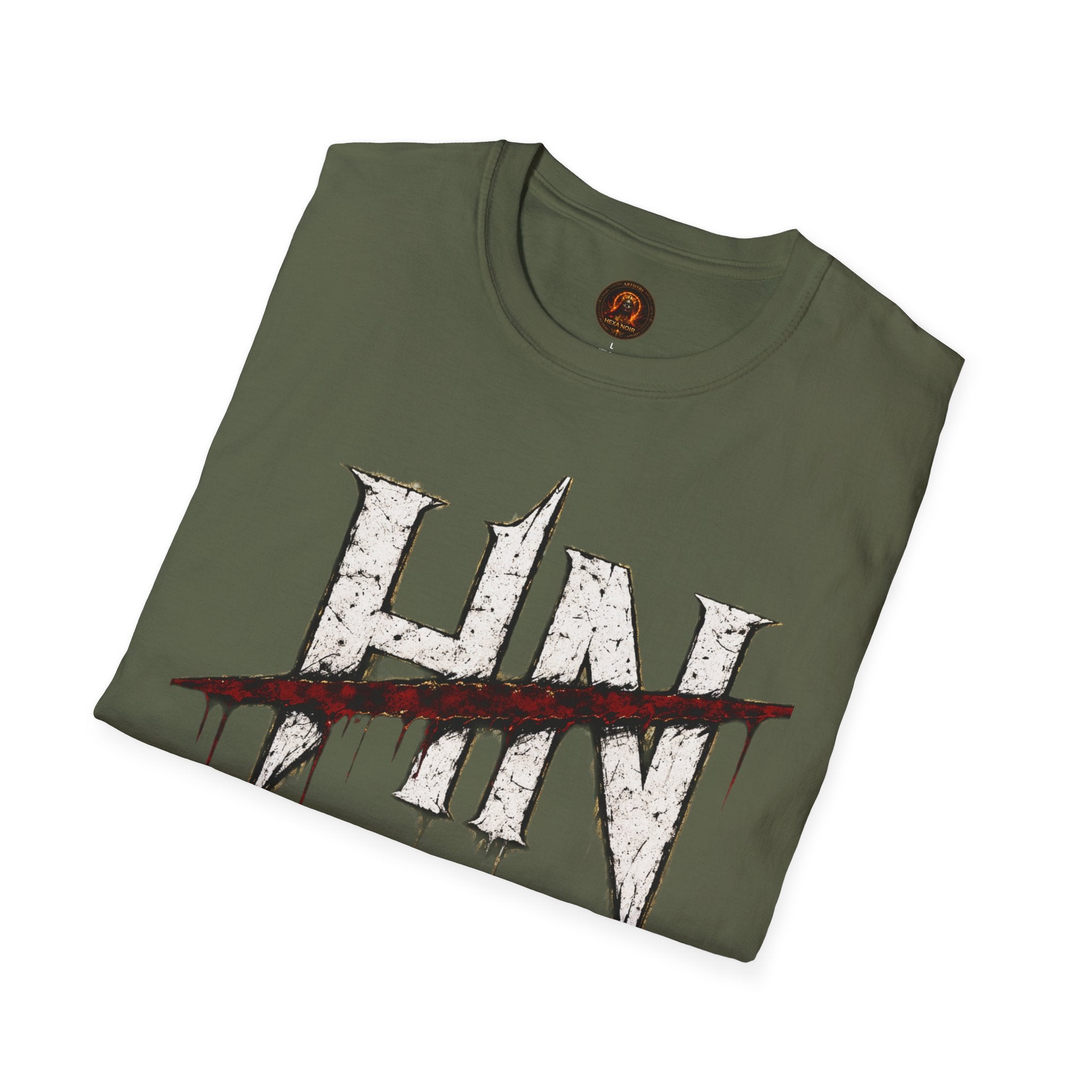 Hexa Noir “Creation” Tee – Fire Mask Streetwear