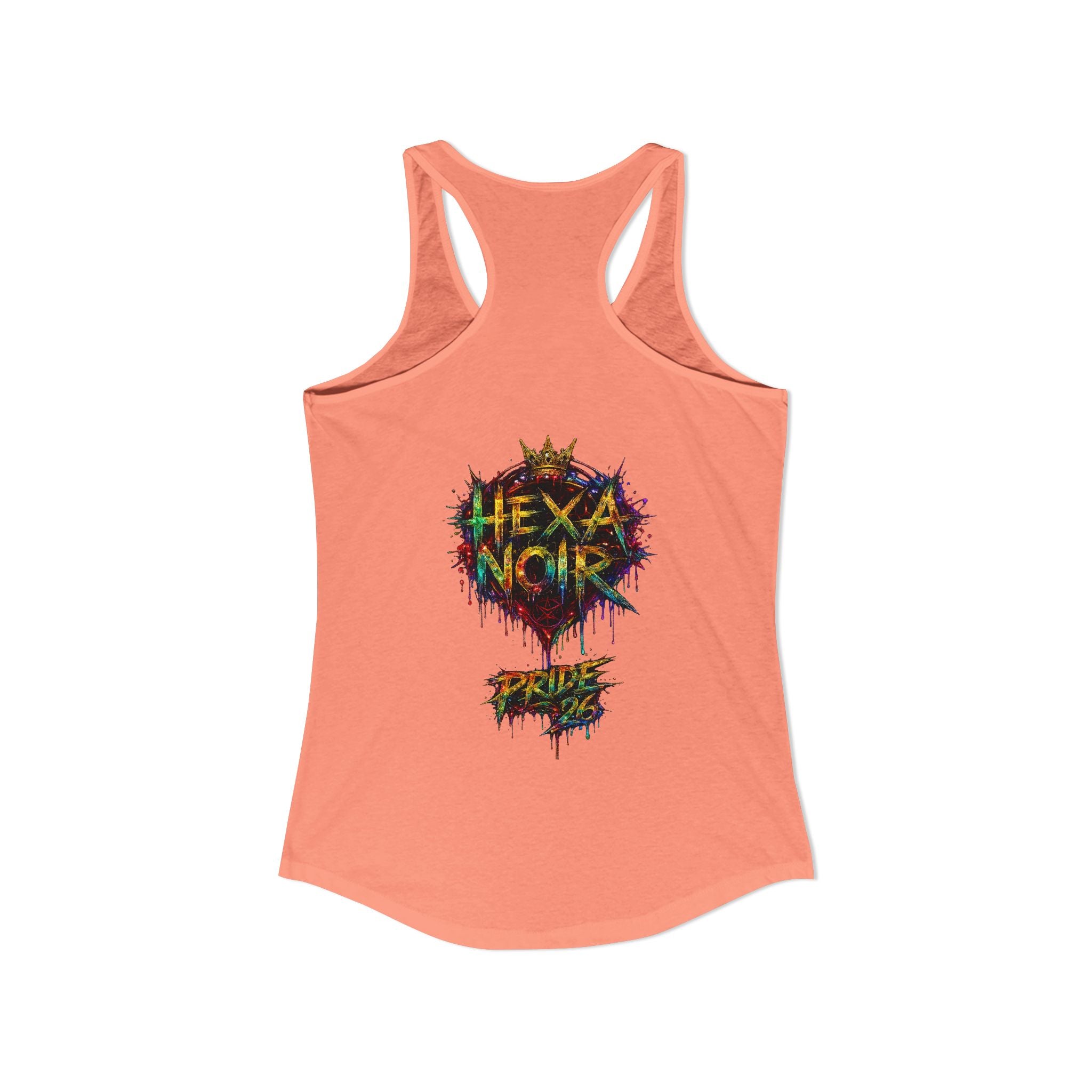 Kiss More Girls Pride Racerback Tank | Hexa Noir Pride '26 Collection