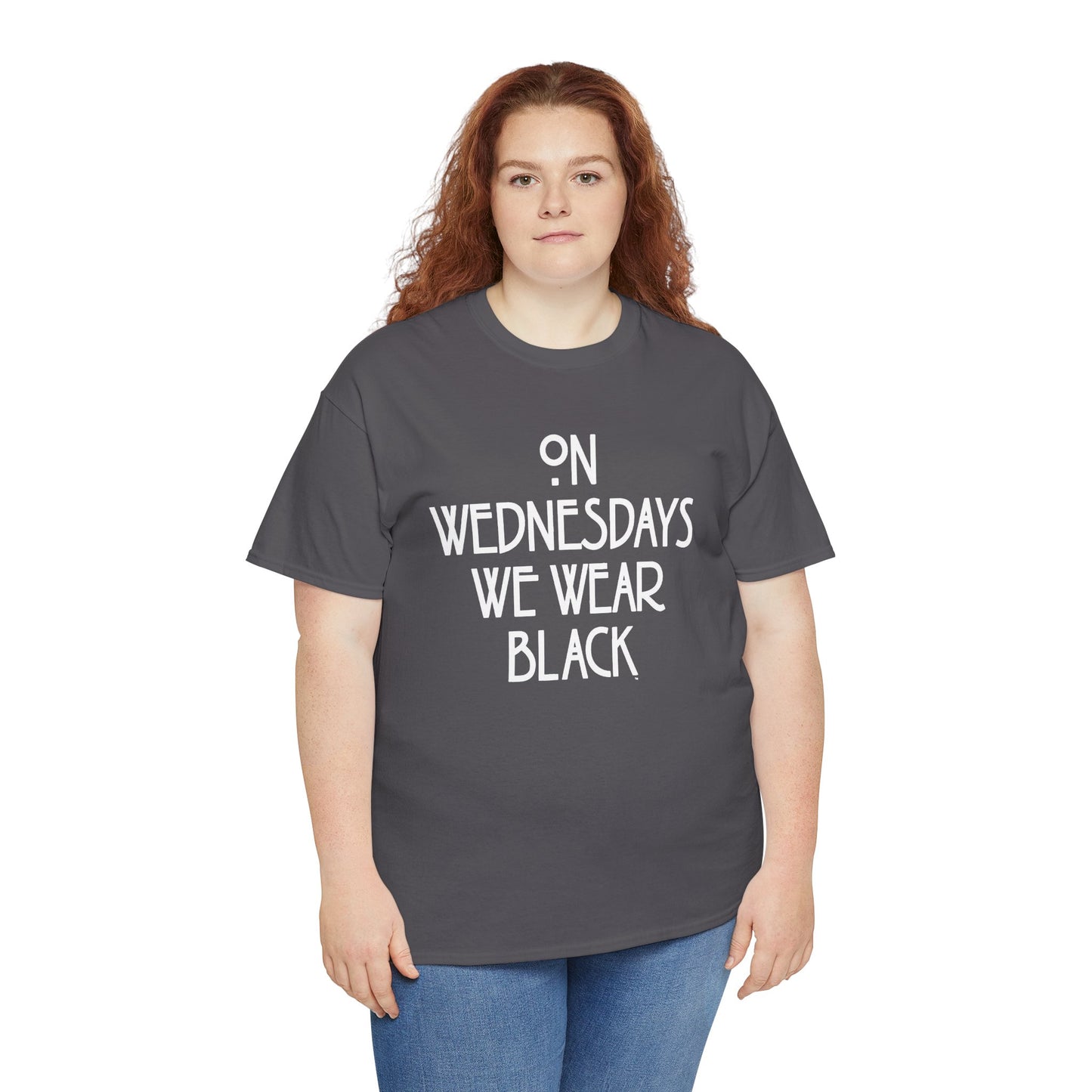 On Wednesdays We Wear Black T‑Shirt