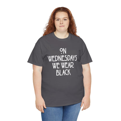 On Wednesdays We Wear Black T‑Shirt
