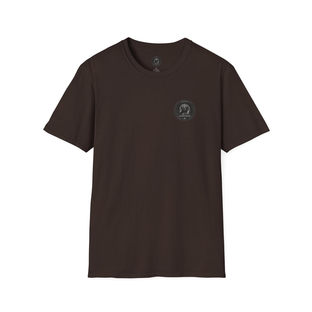 Compass Rose Vintage Nautical Back Print Unisex Graphic Tee