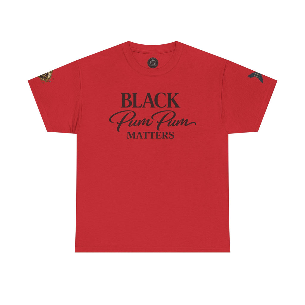 House of H/N Tee BLACK PUM PUM MATTERS