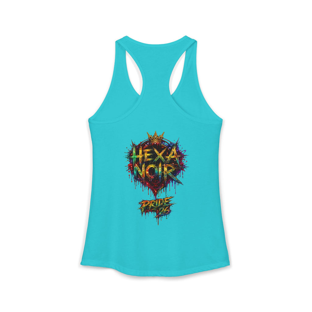 Kiss More Doms Pride Razorback Tank | Hexa Noir Pride '26