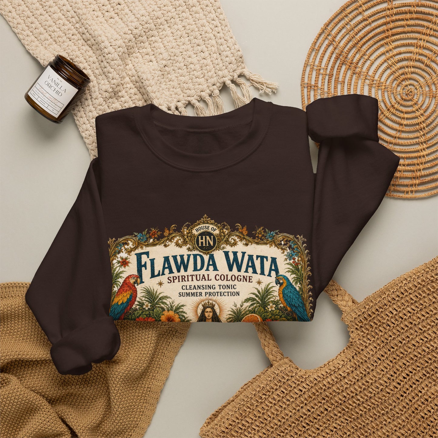 Hexa Noir Flawda Wata Summer Herbal Apothecary  Design