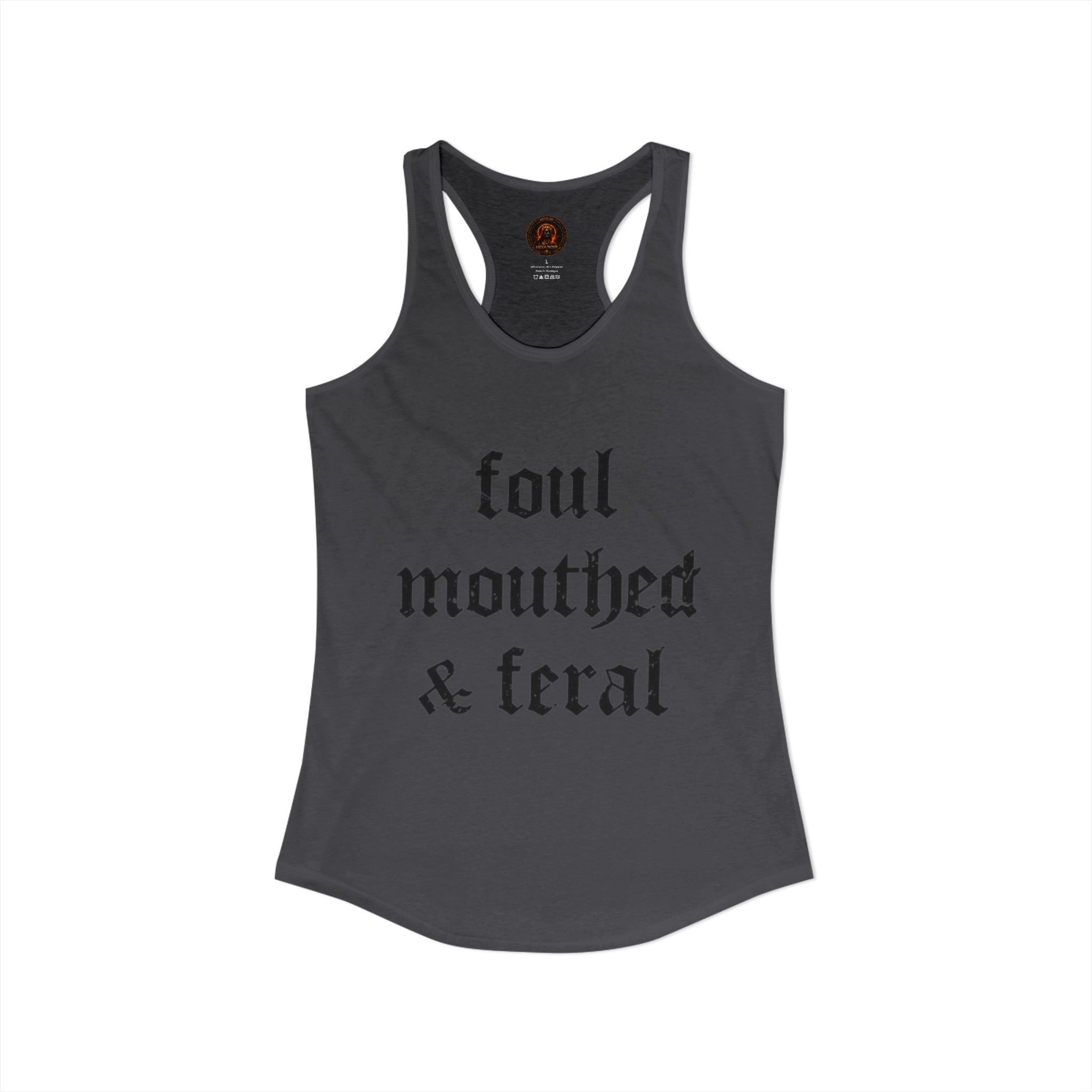 Noir Racerback Tank