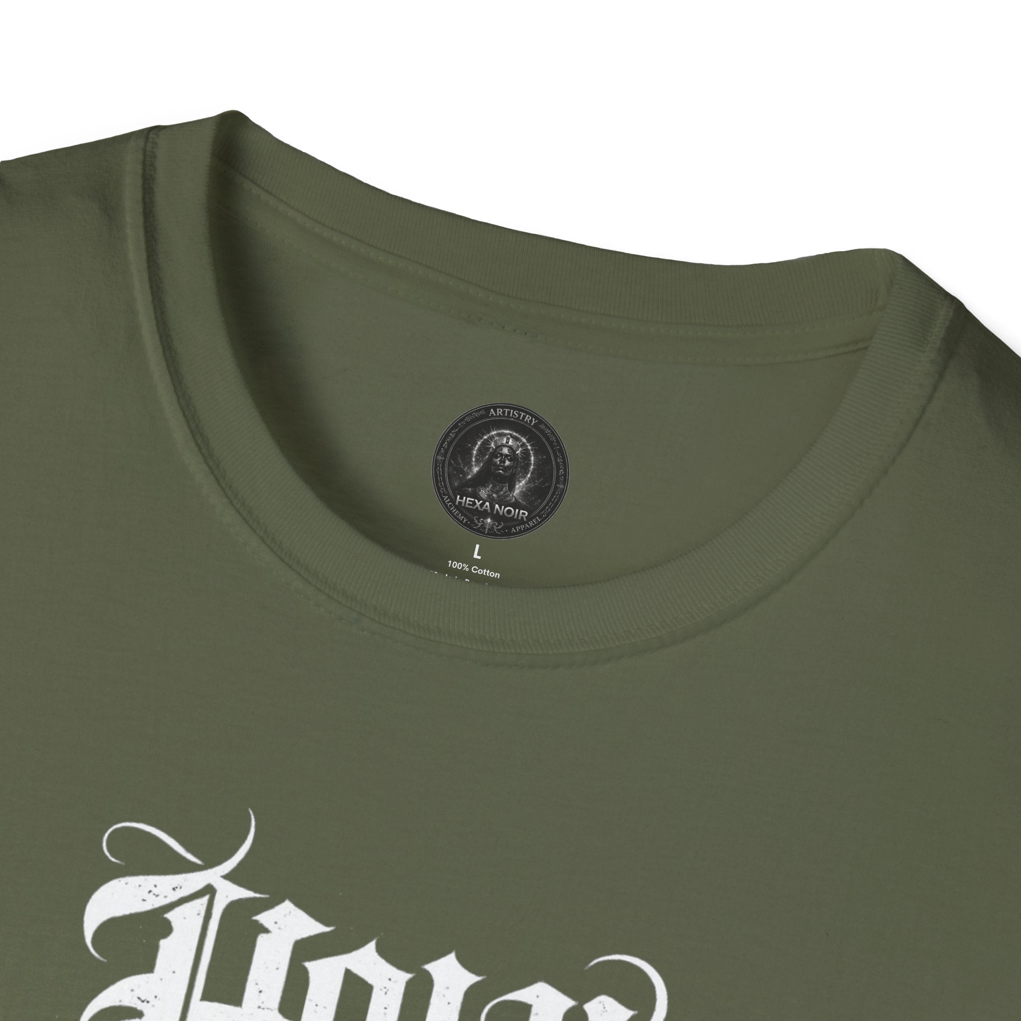 Sacred Mary Outline Minimalist Madonna T-Shirt