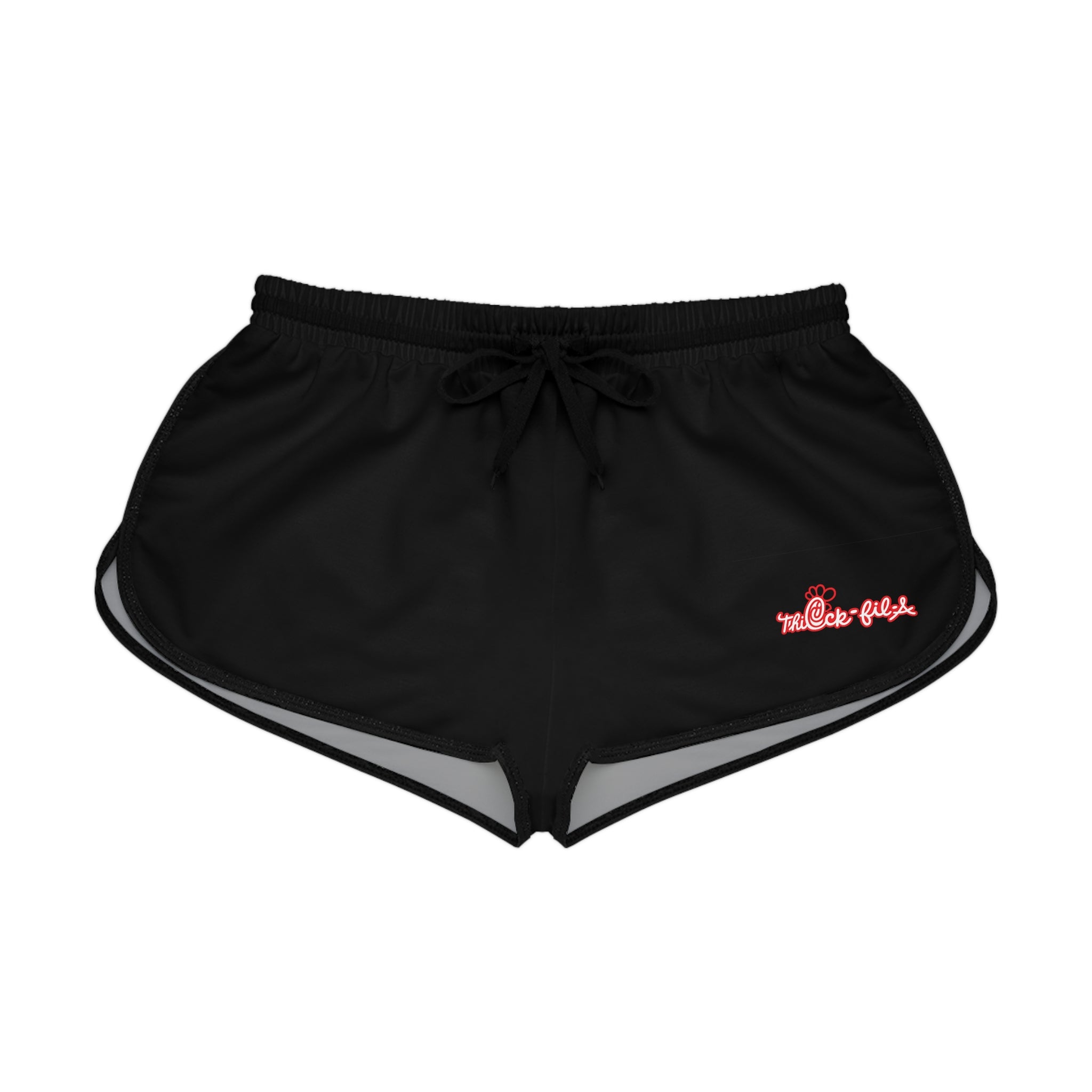Thick-Fil-A Logo Shorts – Black & White