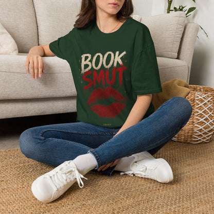 Book Smug  Lettering Tee  – Dark Romance Reader Aesthetic