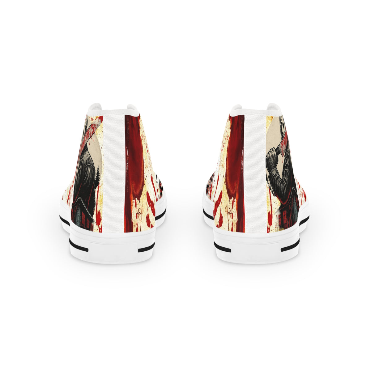 High Top Sneakers - Friday the 13th Jason Design