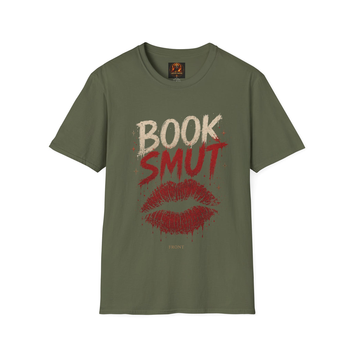 Book Smug  Lettering Tee  – Dark Romance Reader Aesthetic