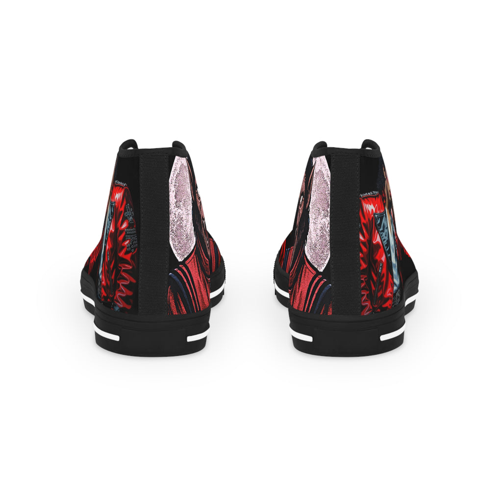 Thriller Inspired High Top Sneakers