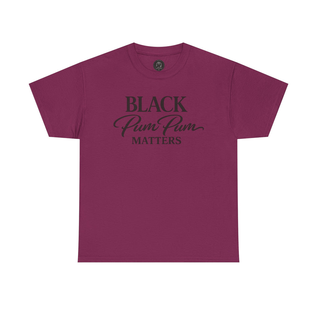 House of H/N Tee BLACK PUM PUM MATTERS