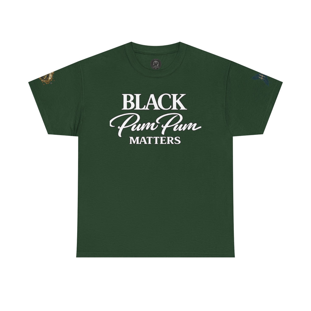 House of H/N Tee BLACK PUM PUM MATTERS