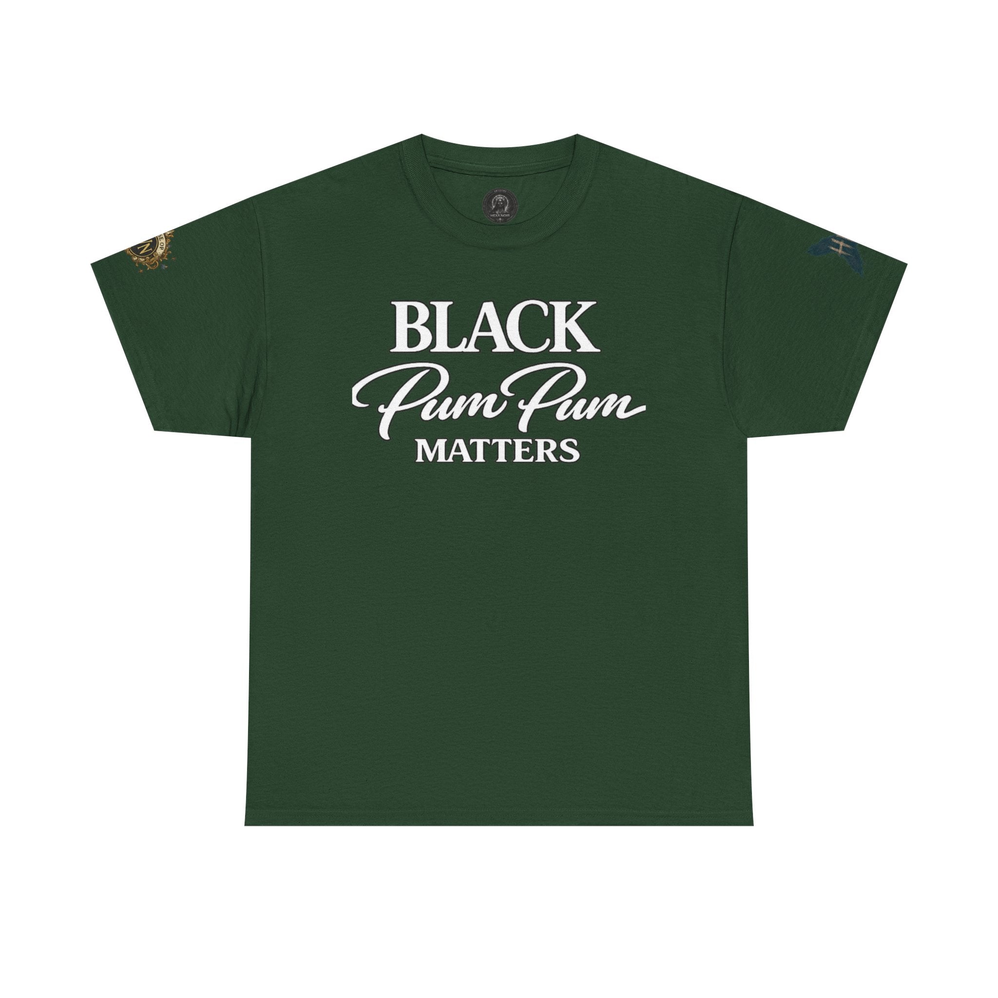 House of H/N Tee BLACK PUM PUM MATTERS