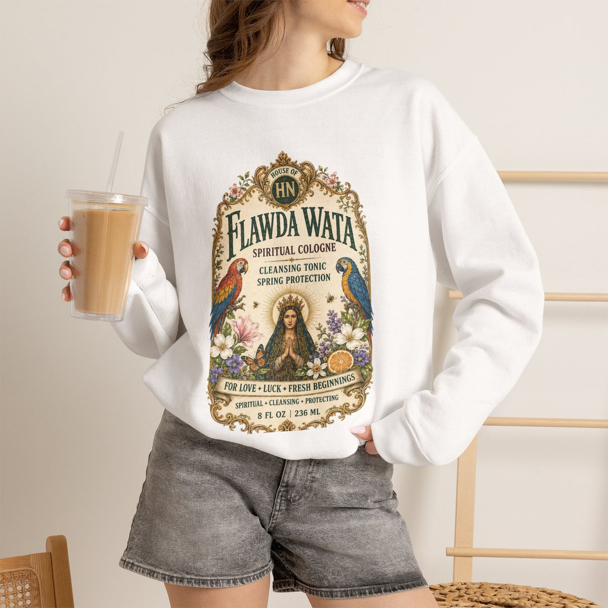 Hexa Noir Flawda Wata Spring Herbal Apothecary Design