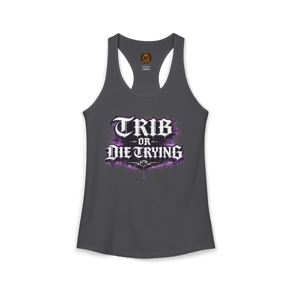 TRIB OR DIE TRYING | Queer Goth Pride Tank