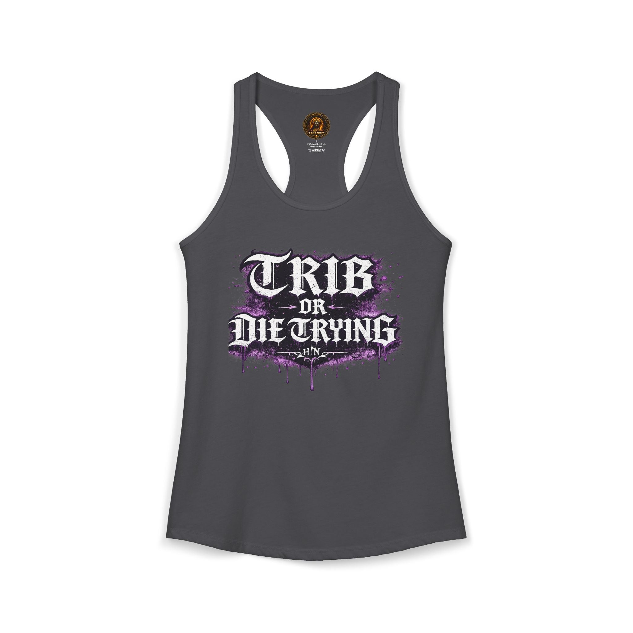 TRIB OR DIE TRYING | Queer Goth Pride Tank