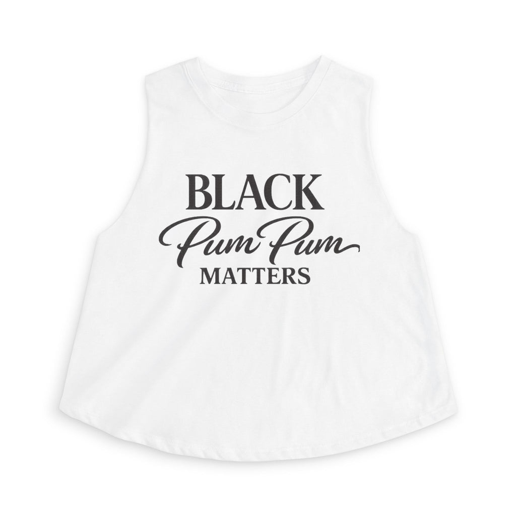 House of H/N Black Pum Pum Matters Crop Top