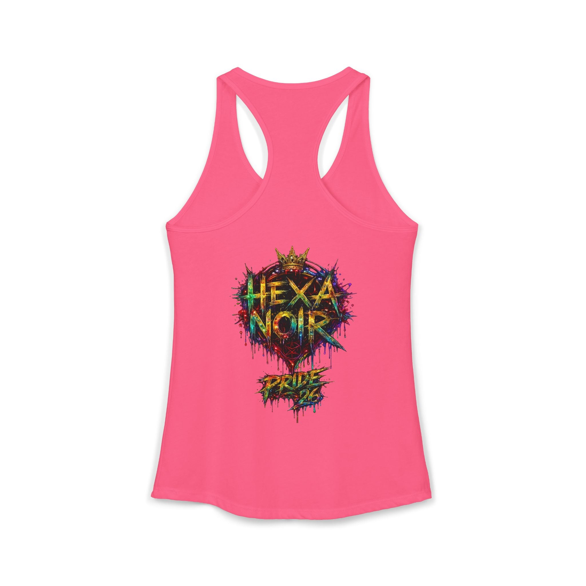 Kiss More Fems Pride Racerback Tank| Hexa Noir Pride '26 Collection