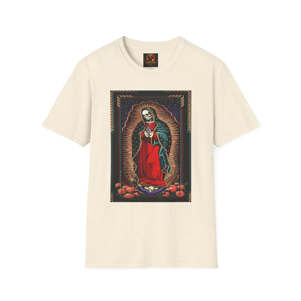 Día de los Muertos Skeleton Virgin T-Shirt, Softstyle Unisex Tee