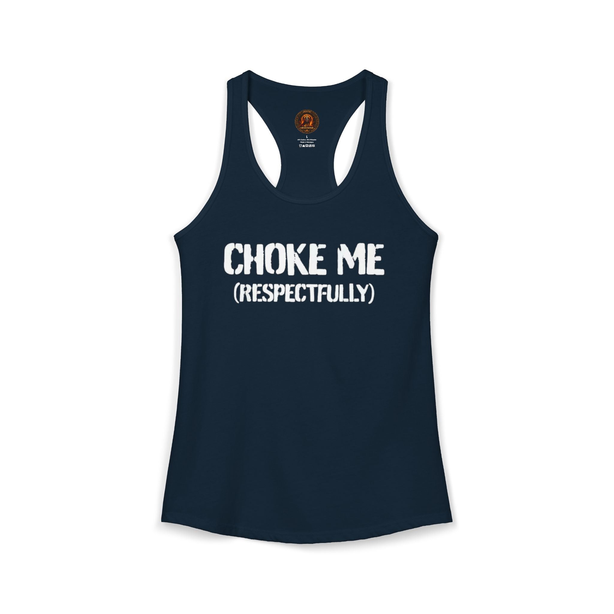 HΞXA Racerback Tank – White