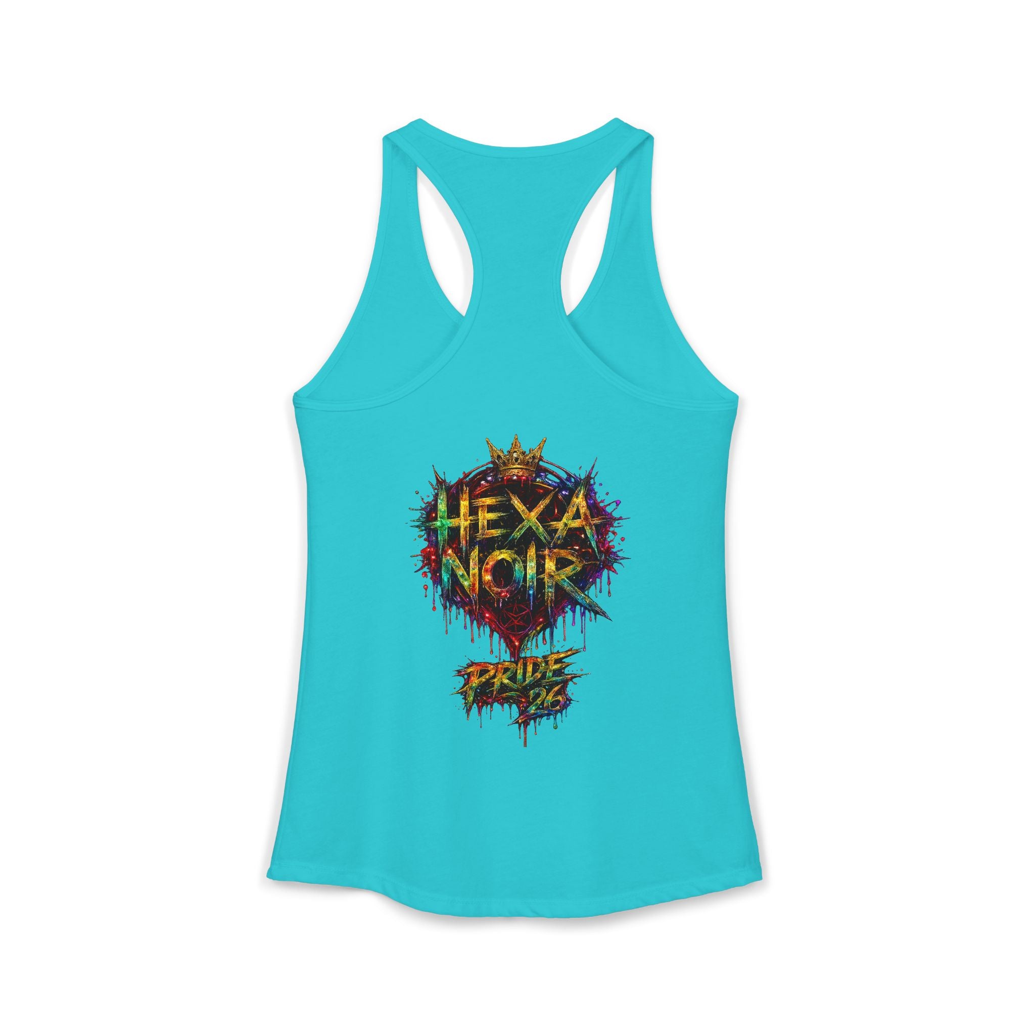 Kiss More Fems Pride Racerback Tank| Hexa Noir Pride '26 Collection