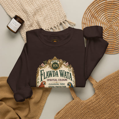 Hexa Noir Flawda Wata Spring Herbal Apothecary Design
