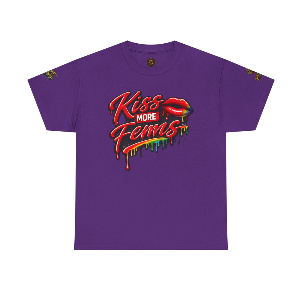 Kiss More Fems Pride Tee | Hexa Noir Pride '26 Collection