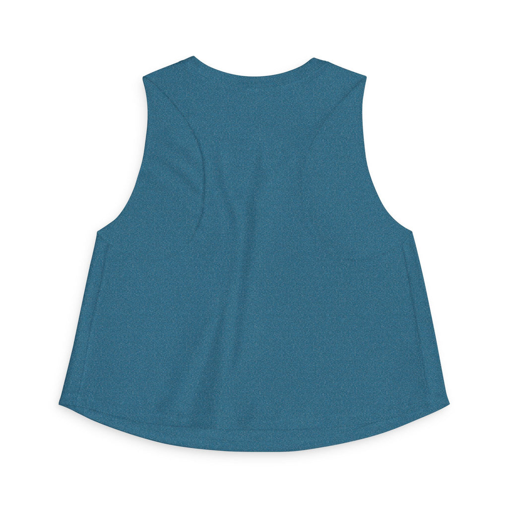 Medusa Illustration Crop Top — Mythical Goddess Graphic Tank