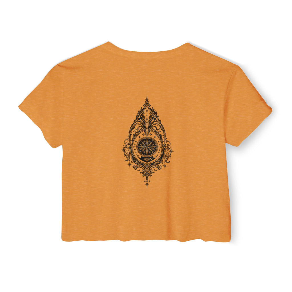 Corporate Dropout Crop Top — Gothic Festival Tee