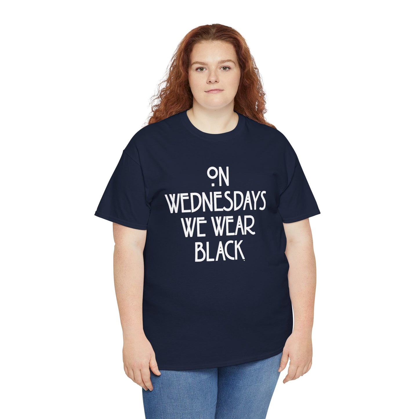 On Wednesdays We Wear Black T‑Shirt