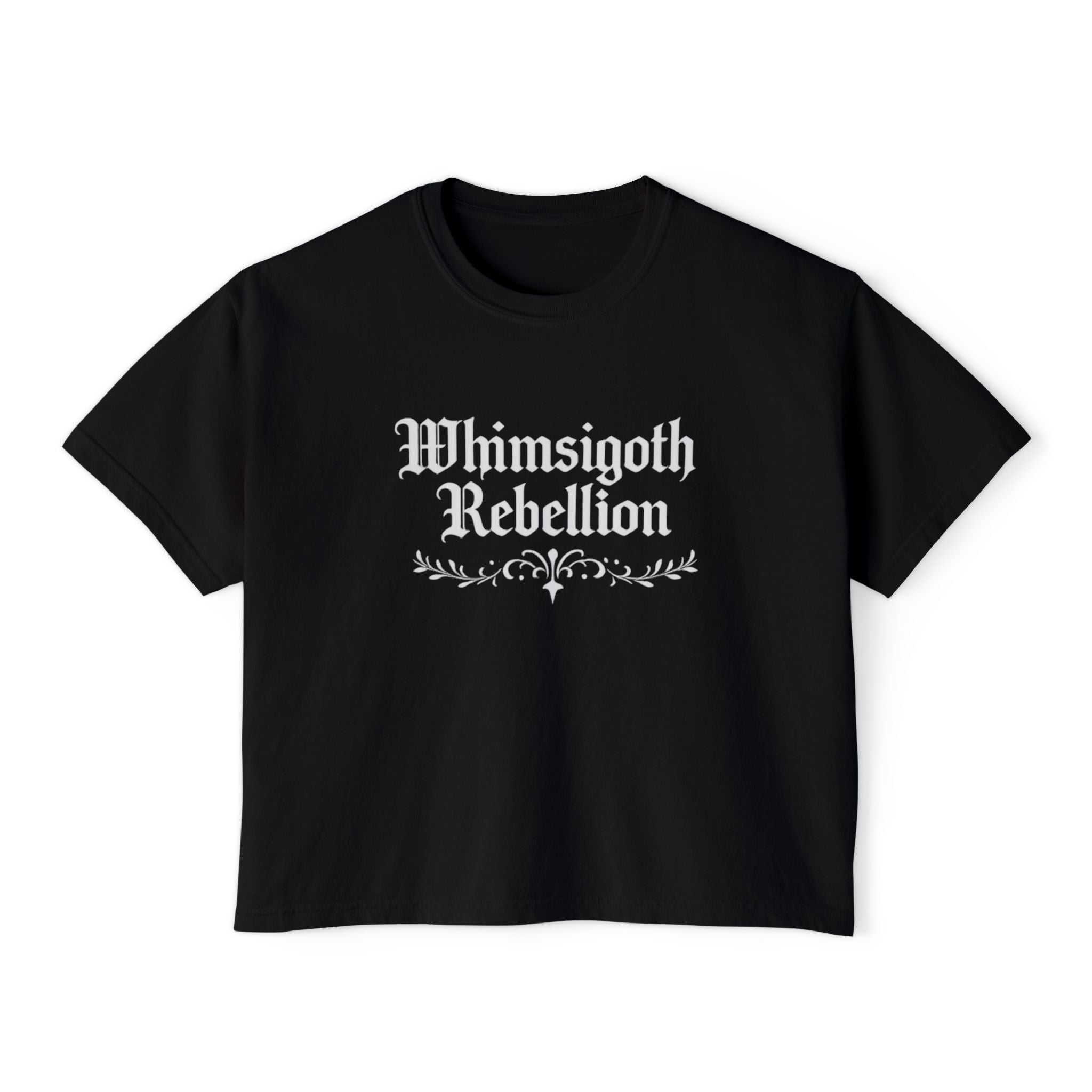Whimsigoth Rebellion Boxy Unisex Gothic Graphic Tee