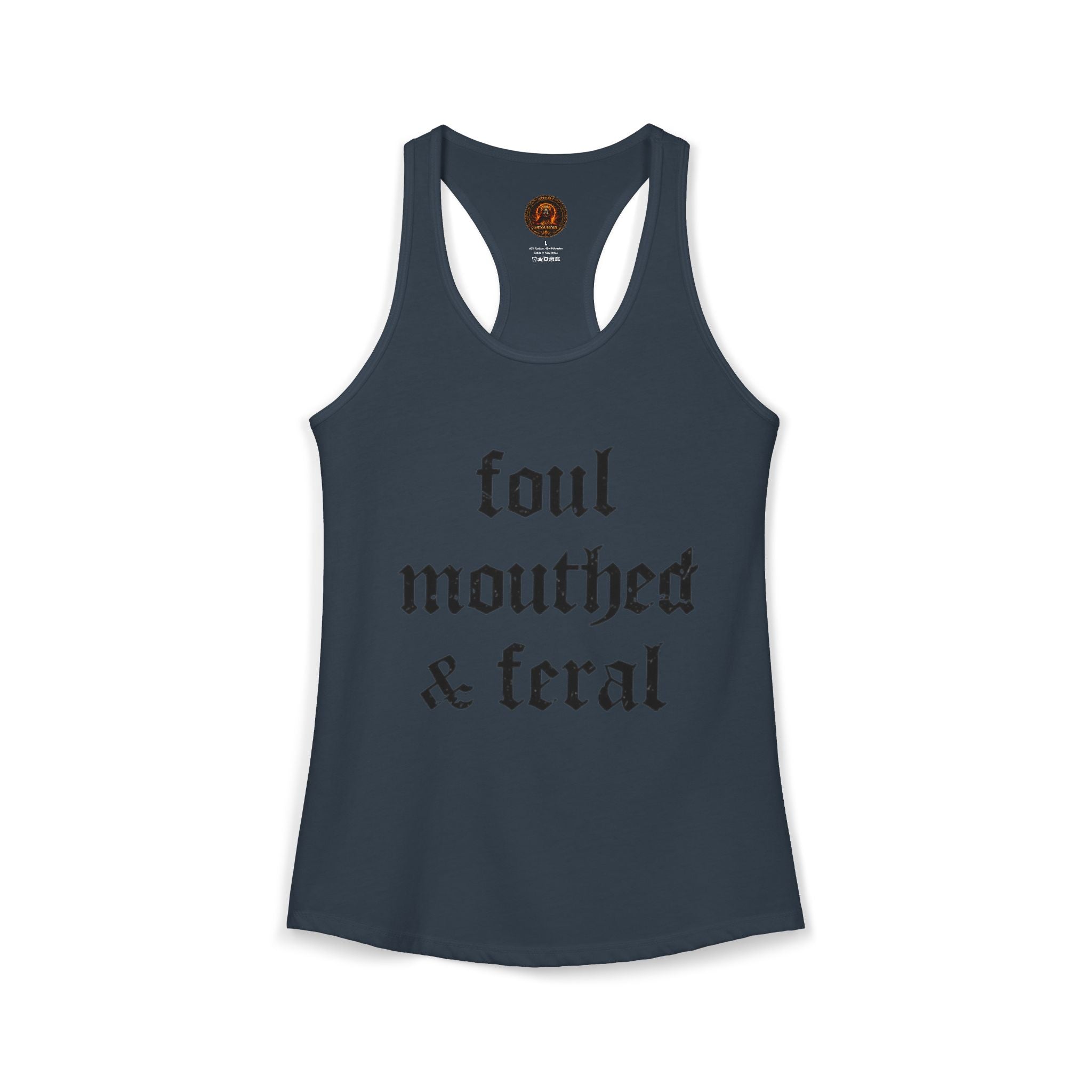 Noir Racerback Tank