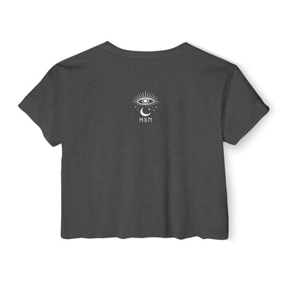 Corporate Dropout Crop Top — Gothic Festival Women's Crop Tee