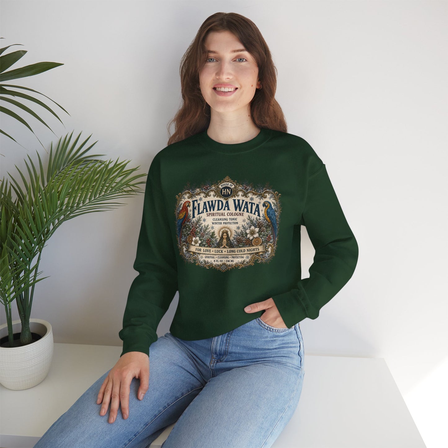 Hexa Noir Flawda Wata Winter Herbal Apothecary Design