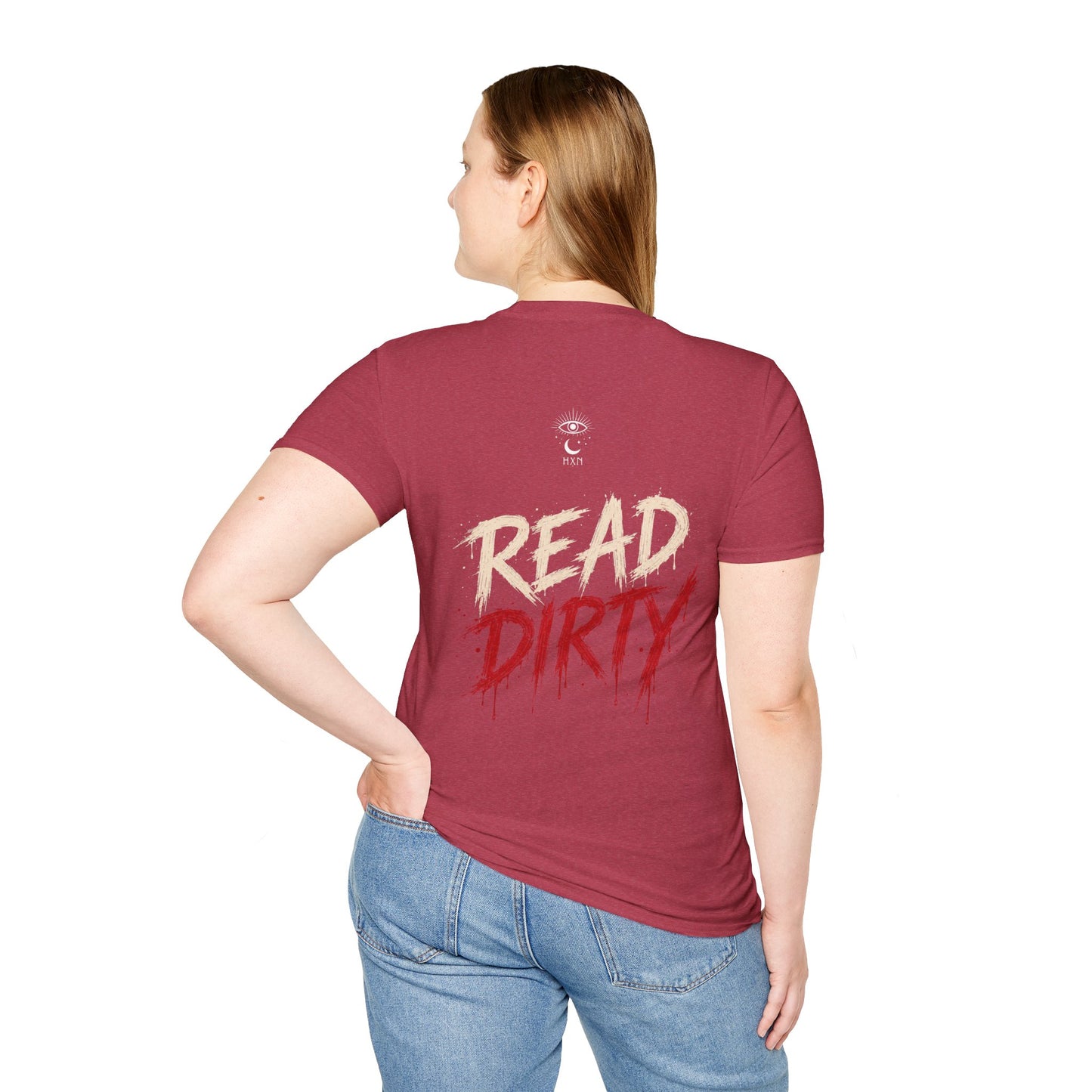 Book Smug  Lettering Tee  – Dark Romance Reader Aesthetic