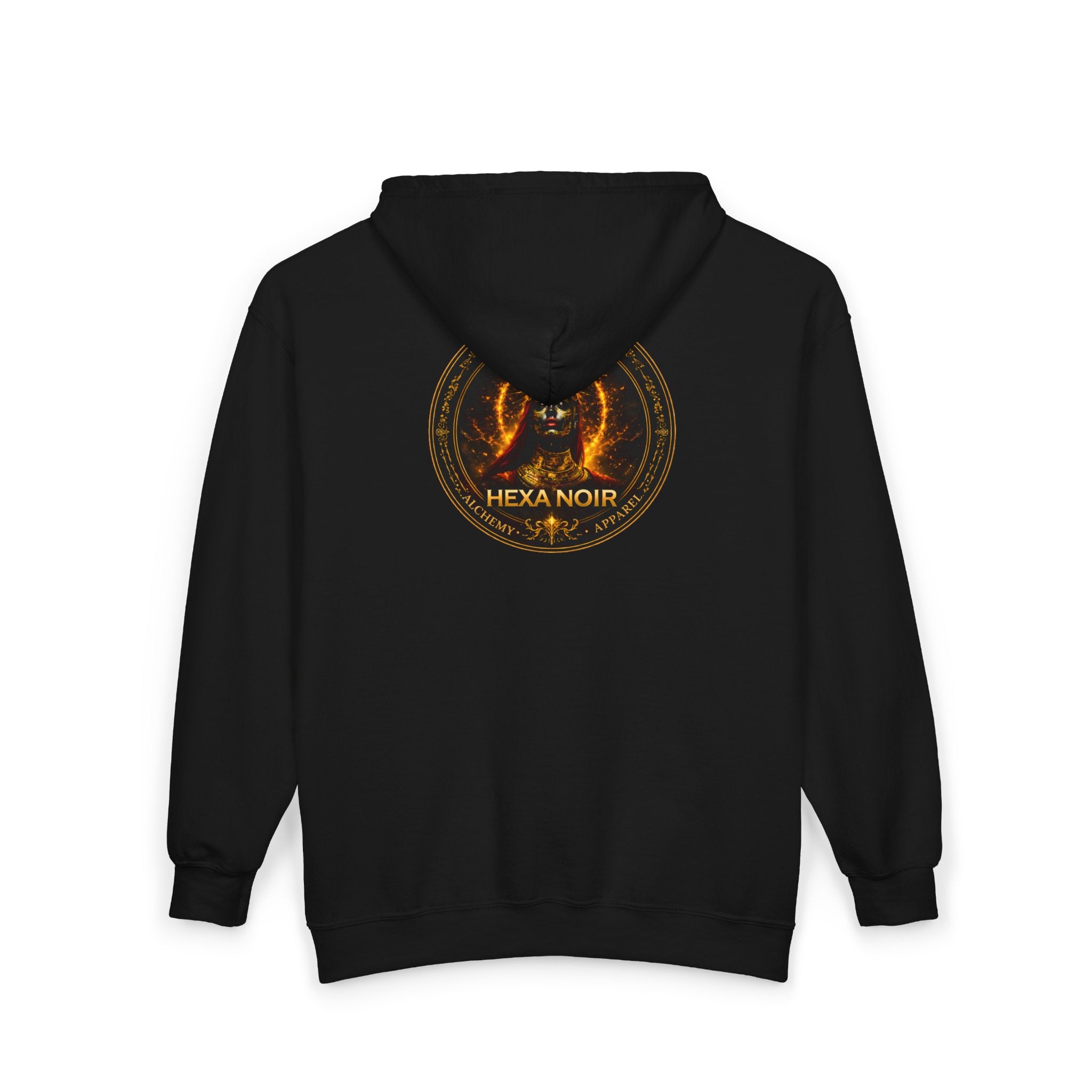 Wentch Gothic Gold Script with Hexa Noir Logo