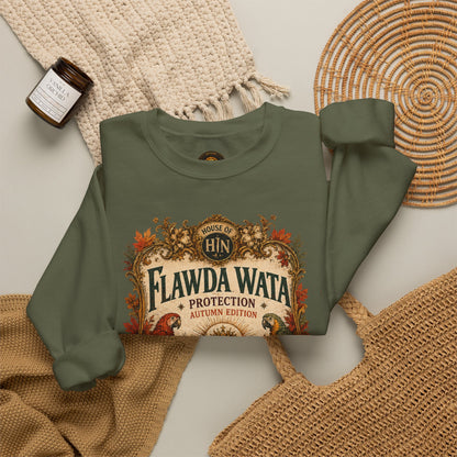 Hexa Noir Flawda Wata Fall Herbal Apothecary  Design