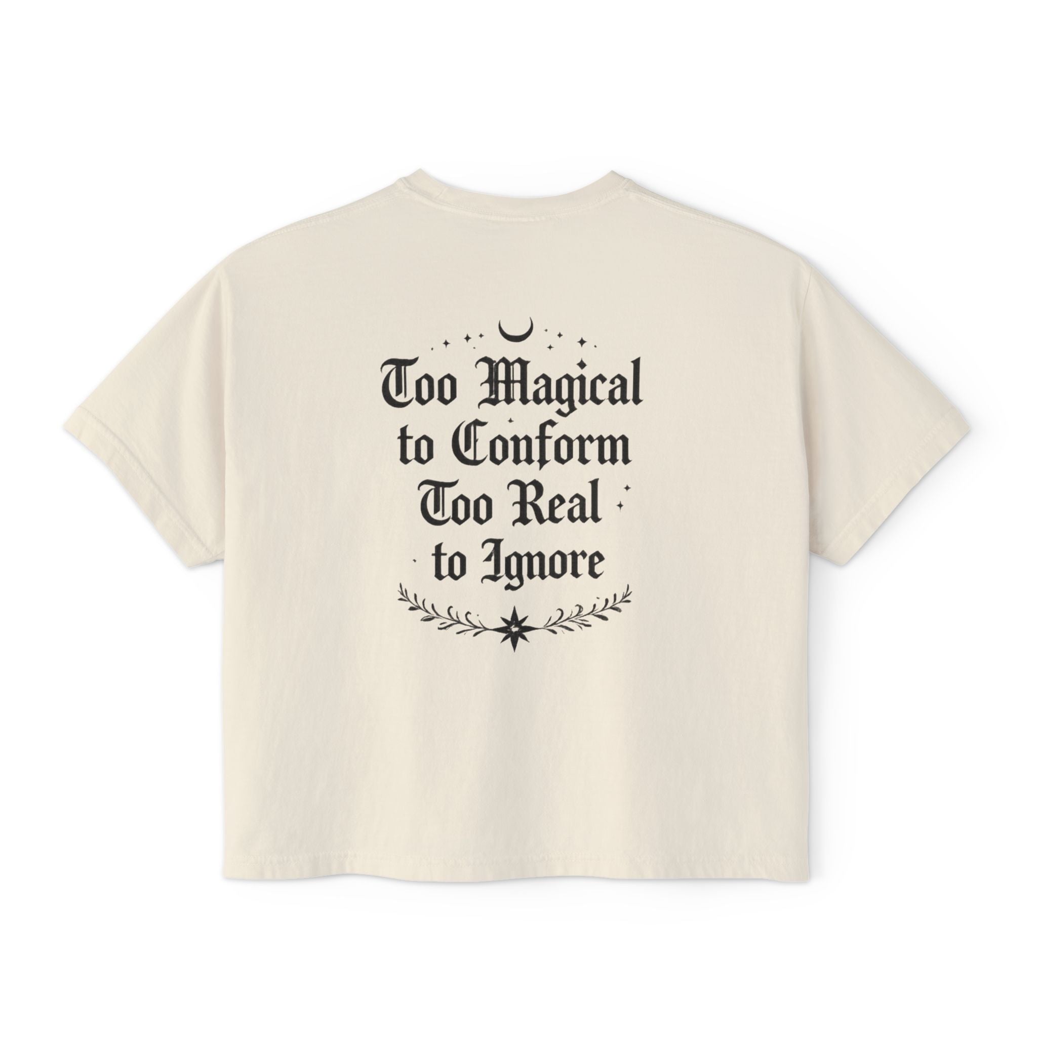 Whimsigoth Rebellion Boxy Unisex Gothic Graphic Tee