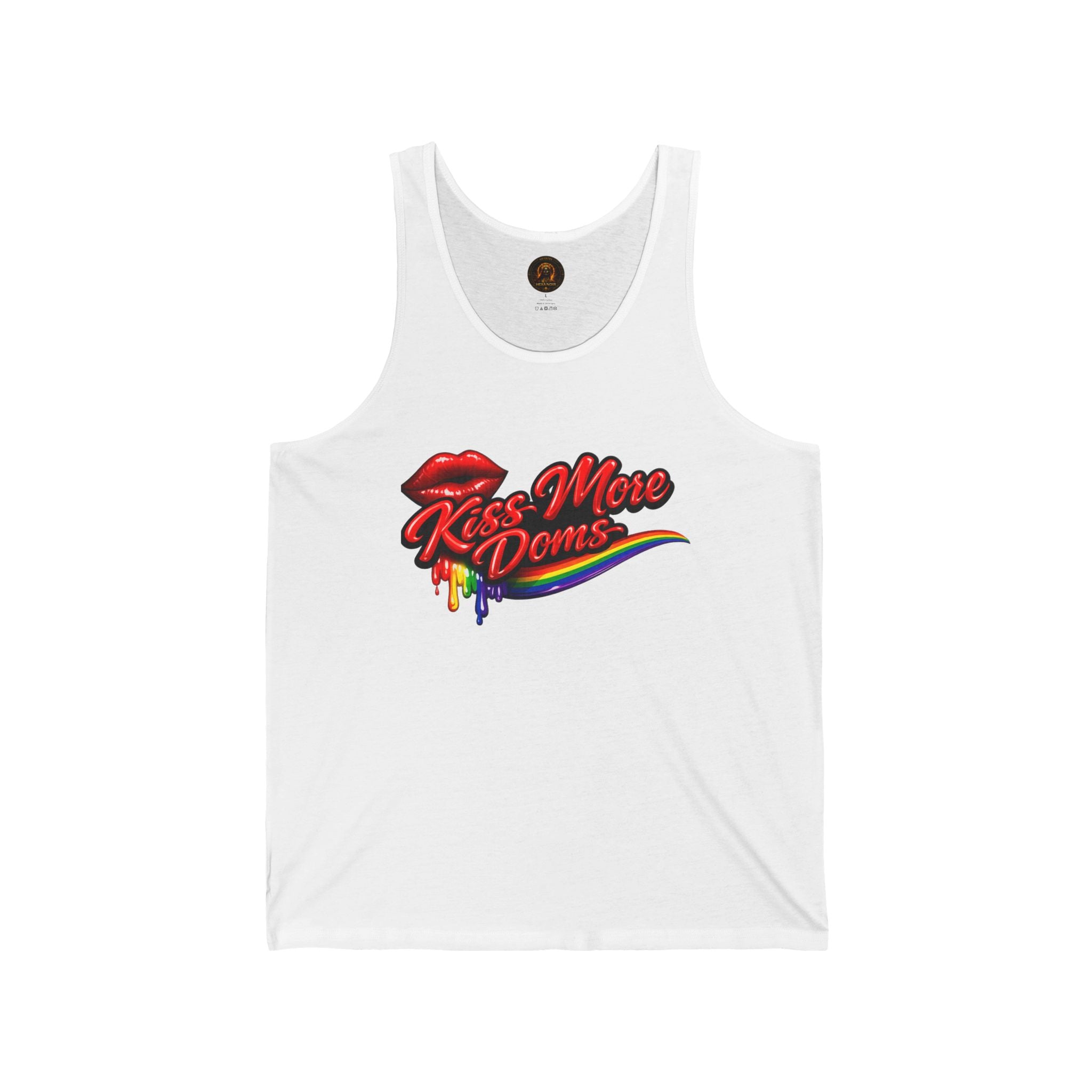 Kiss More Doms Pride Tank | Hexa Noir Pride '26