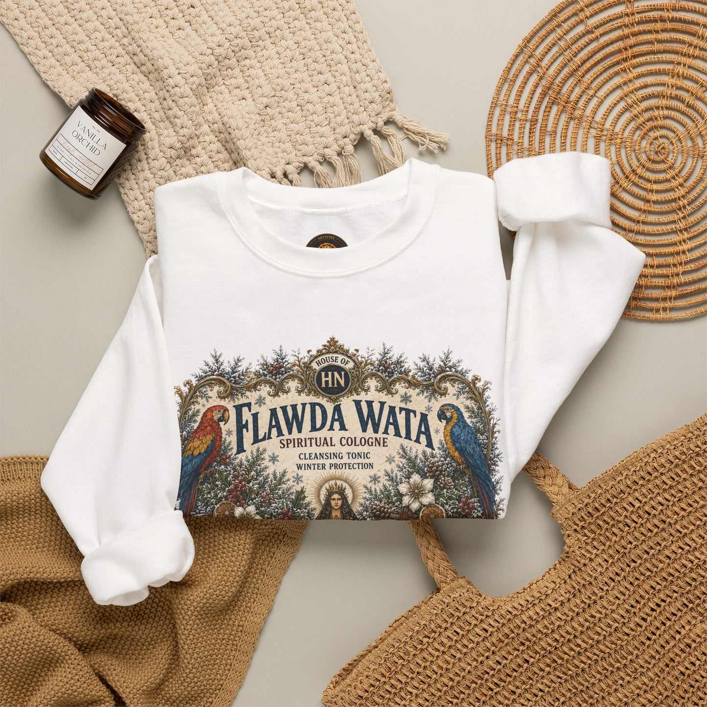 Hexa Noir Flawda Wata Winter Herbal Apothecary Design
