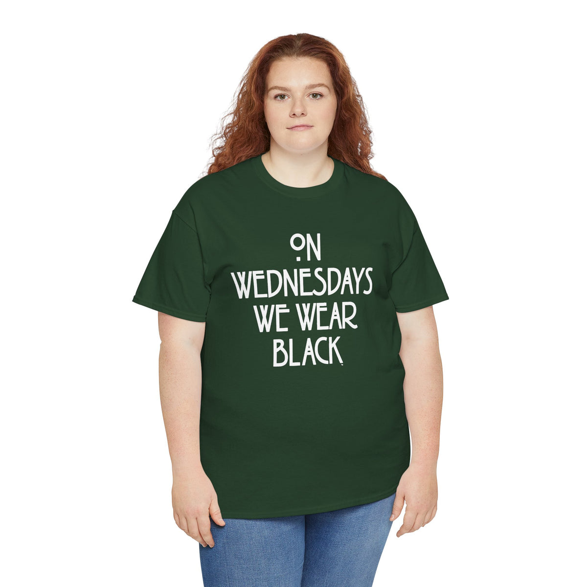 On Wednesdays We Wear Black T‑Shirt