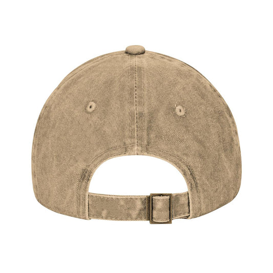 Thisssss Close washed dad cap with curved brim by Hexa Noir