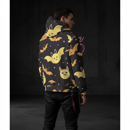 Ashen Halo Hoodie mockup