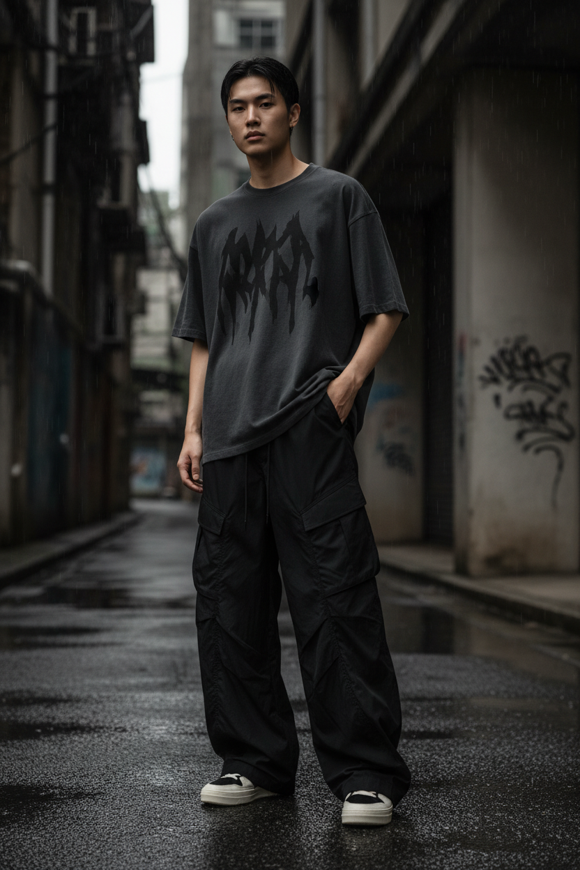Black Cargo Pants Lifestyle