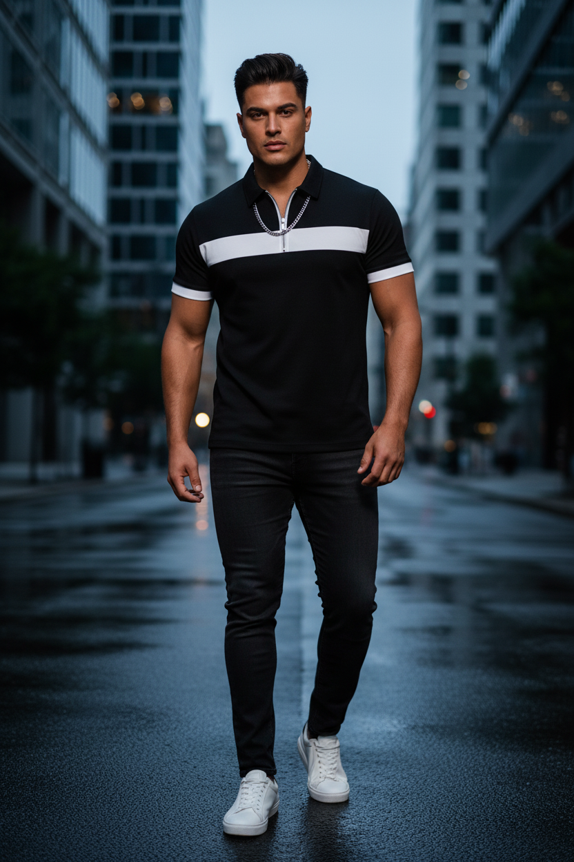 Black - City Street