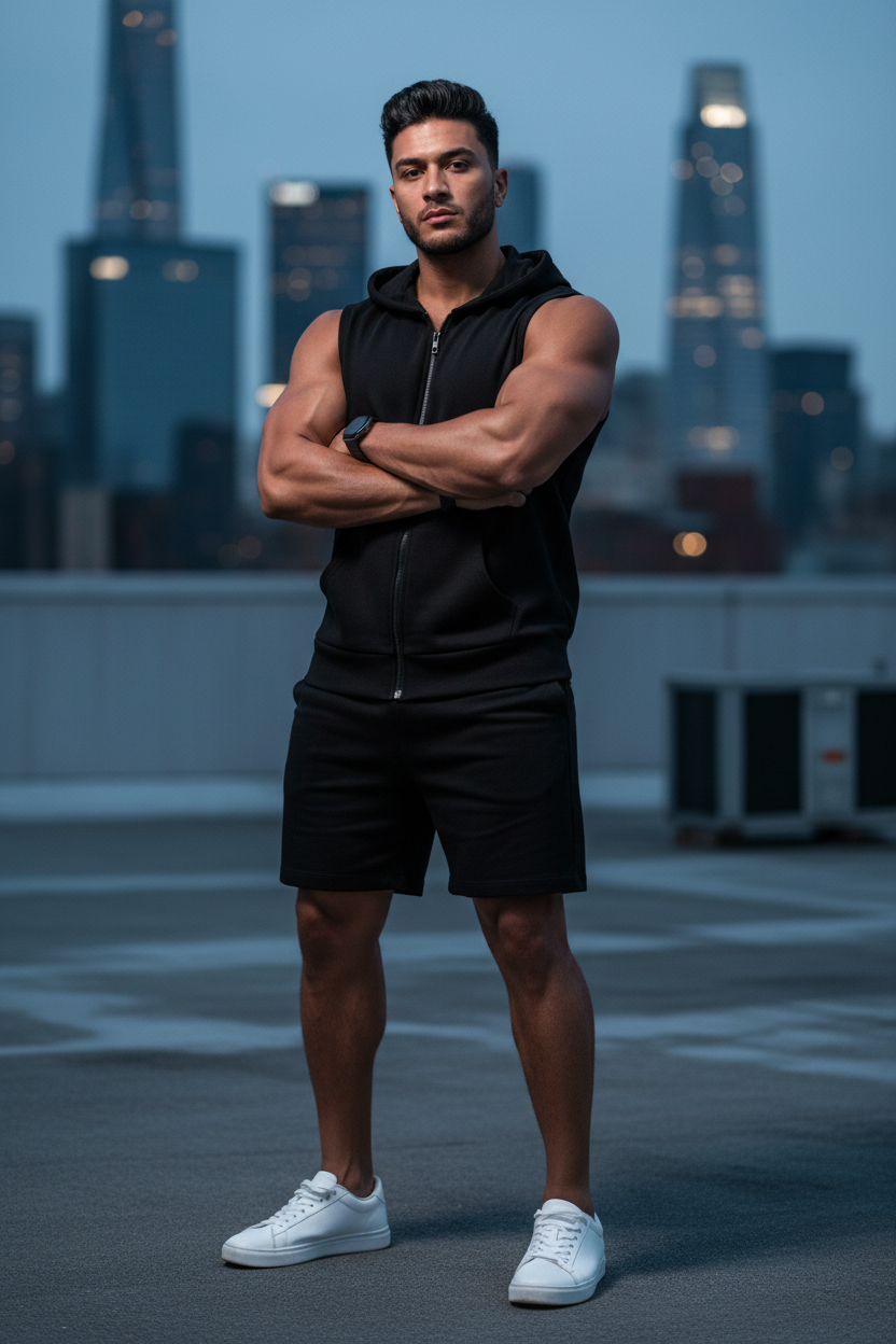 Black Set - Urban Rooftop