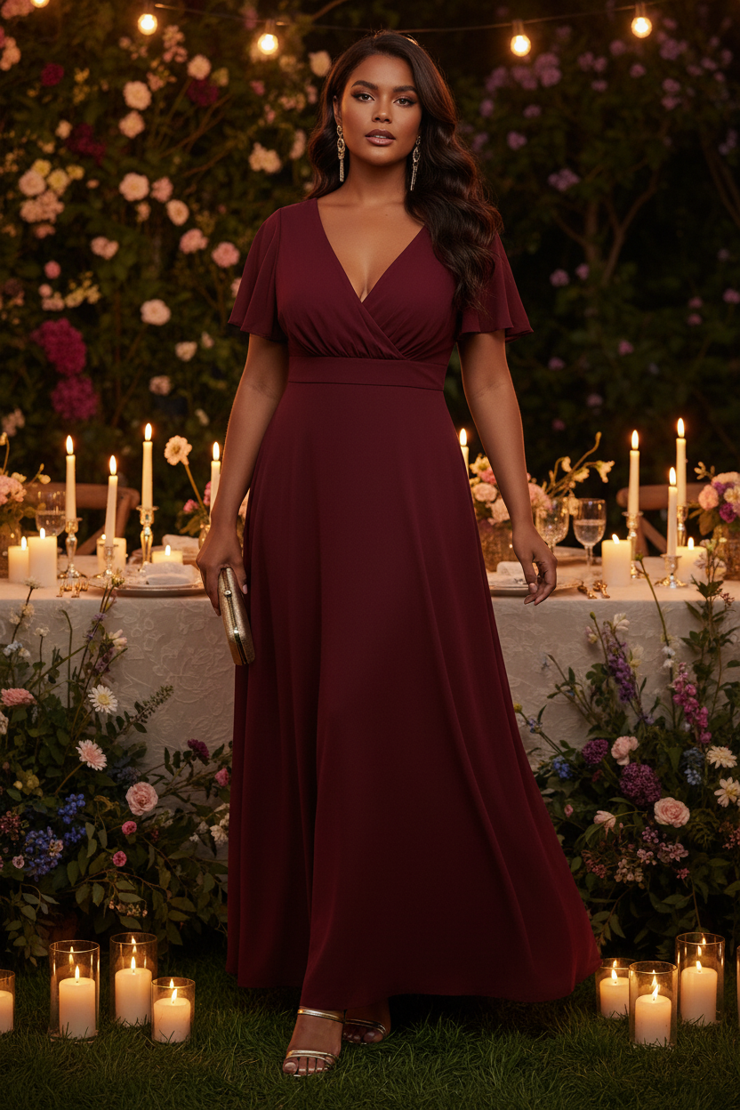 Burgundy - Candlelit Dinner