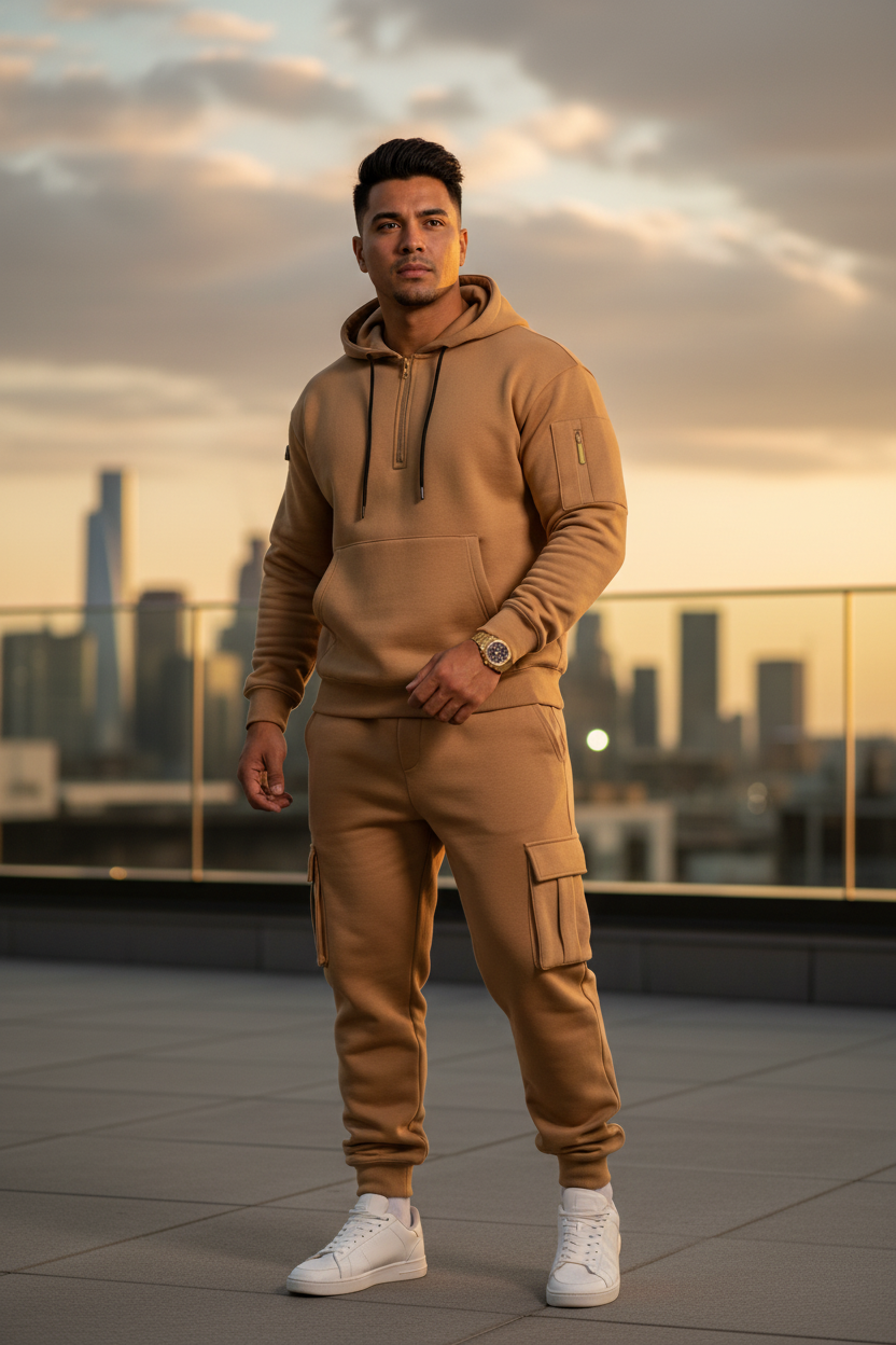 Camel Set - Rooftop Golden Hour