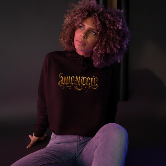 Crop WENTCH Hoodie lively mockup